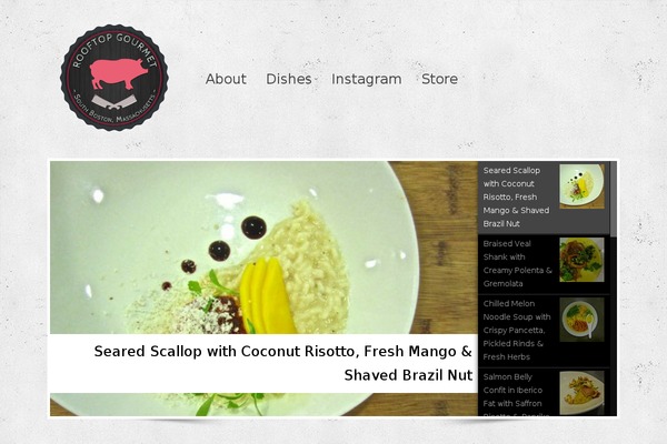 CookingPress theme site design template sample
