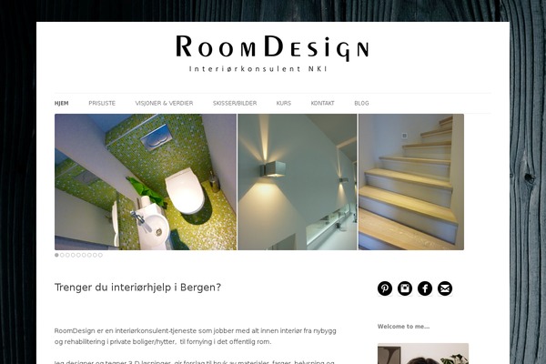 roomdesign.no site used Salient
