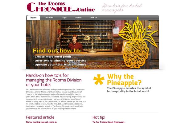 roomschronicle.com site used Rc-theme