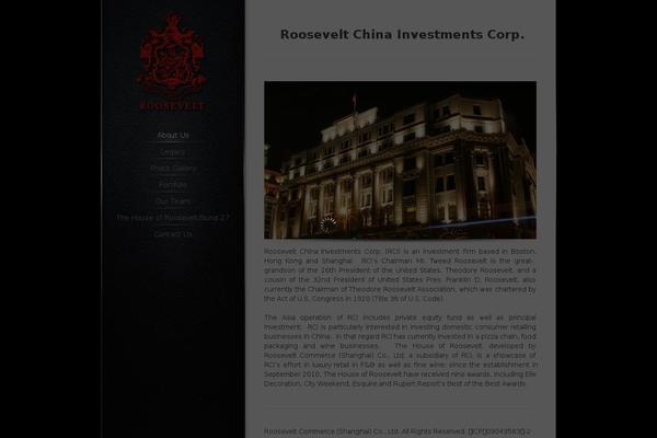 rooseveltchina.com site used Swot