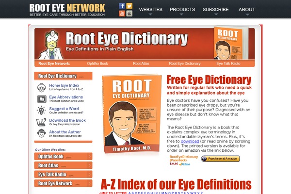 rooteyedictionary.com site used Renstandard