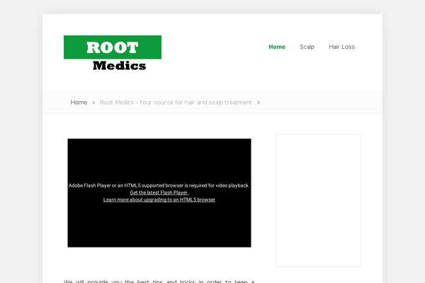 rootmedics.com site used Foxy