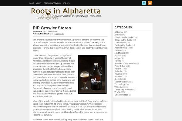 rootsinalpharetta.com site used Standardtheme_270