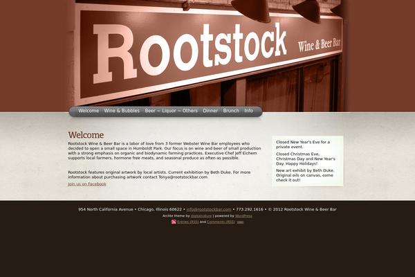 Arclite theme site design template sample