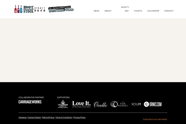 rootstocksydney.com site used Rootstock