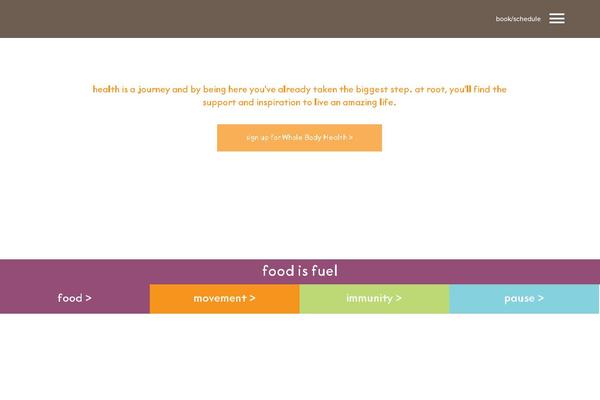 Vibrant theme site design template sample