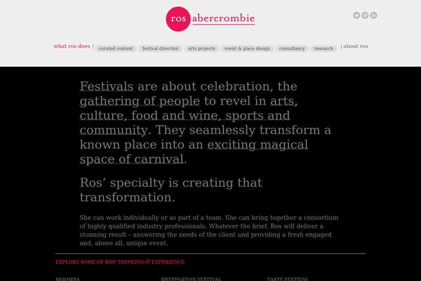 rosabercrombie.com site used Abercrombie