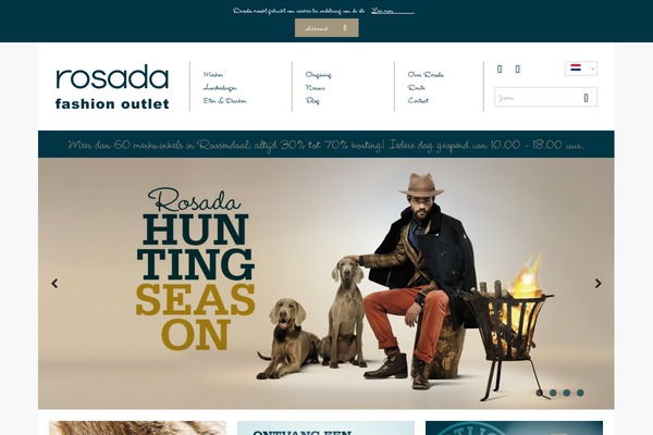 rosada theme websites examples