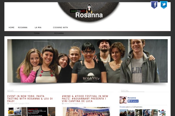 rosannacooking.it site used Rosanna