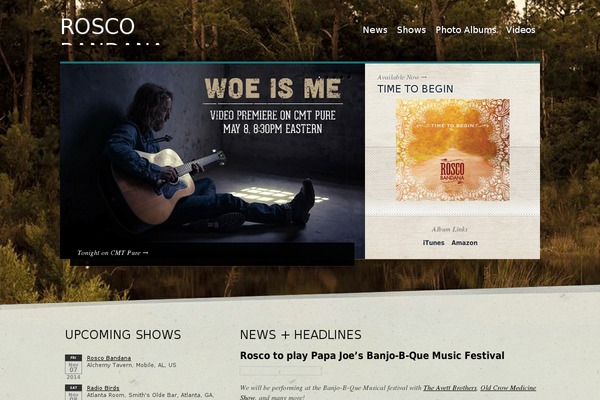 roscobandana.com site used Rb-theme