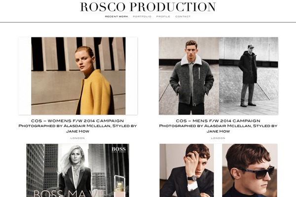 roscoproduction.com site used Rosco