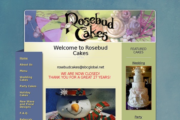 rosebudcakes.com site used Memoir