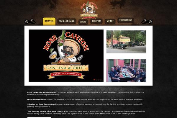 rosecanyoncantina.com site used Theme1520