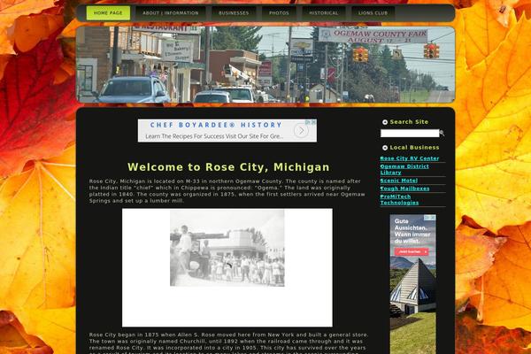 rosecity-mi.us site used New_wp_theme