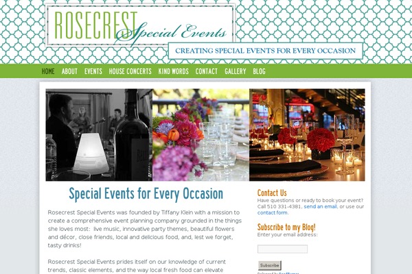 rosecrestevents.com site used Rse