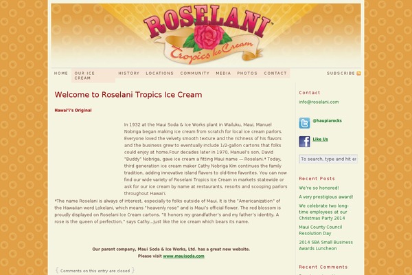 roselani.com site used Roselani