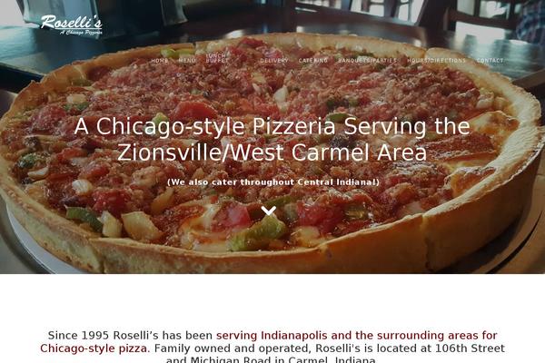 rosellisonline.com site used Rosellis-pizza