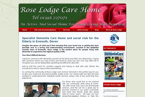 roselodgecarehome.co.uk site used Roselodge_v4_updated