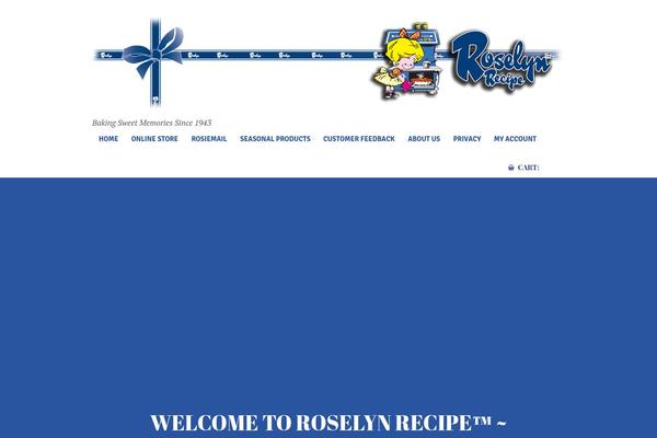roselynrecipe.com site used Bakery-child