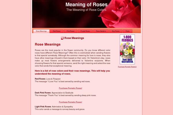 rosemeaning.net site used Poppy