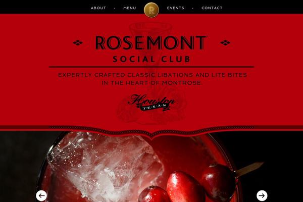 rosemonthouston.com site used Rosemont