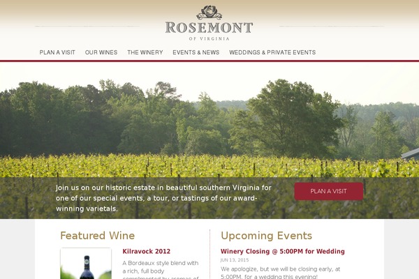 rosemontofvirginia.com site used Rosemont