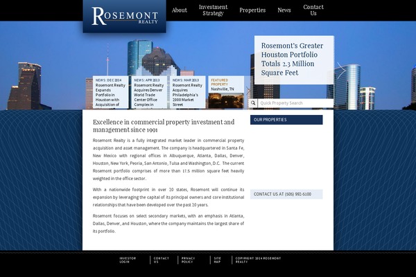 rosemontrealty.com site used Rosemont