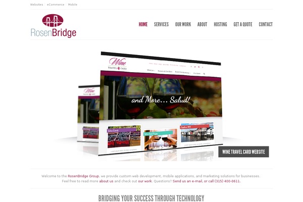 Impreza theme site design template sample