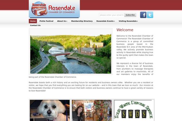 rosendalechamber.org site used Rosendalechamber