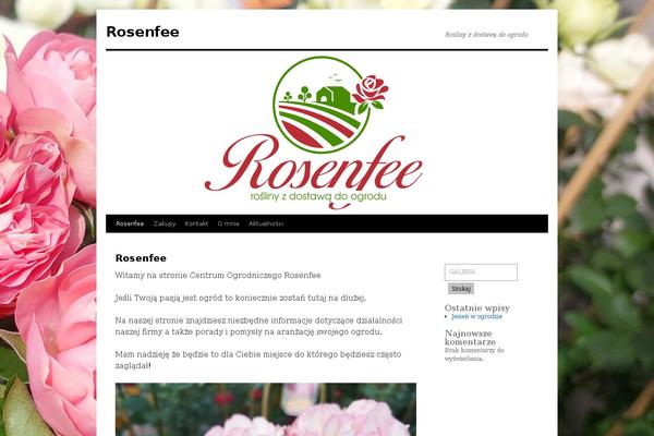 rosenfee.pl site used Twenty Ten