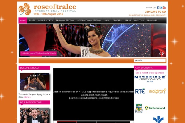 roseoftralee.ie site used Actonweb