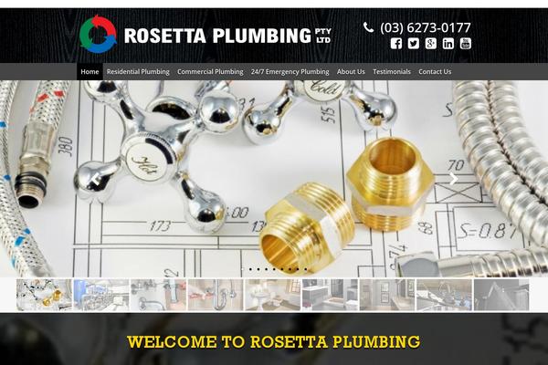 rosettaplumbing.com.au site used Rosettaplumbing-child
