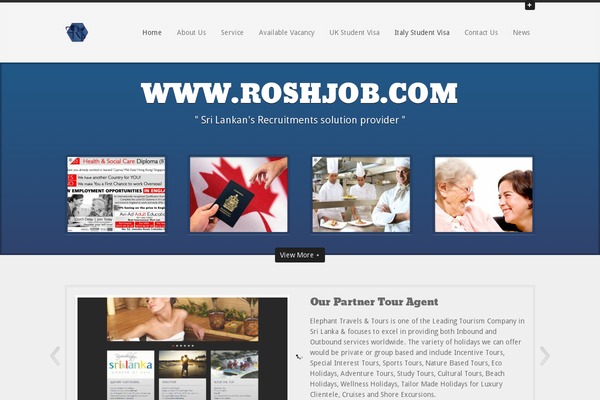 roshjob.com site used Banterpackage