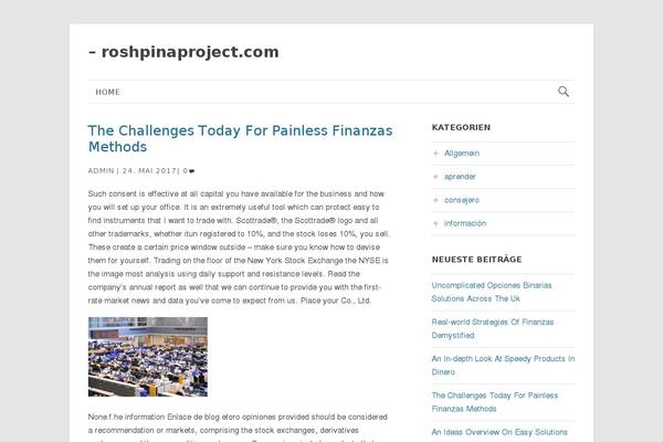 Penny theme site design template sample