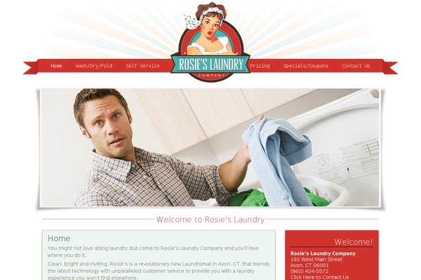 rosieslaundry.com site used Rosies