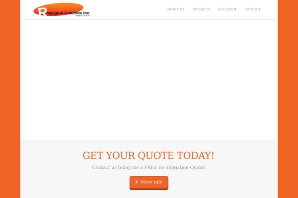 X | The Theme theme site design template sample