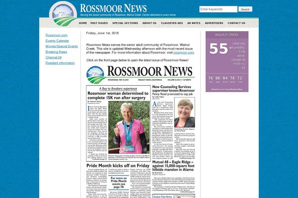 rossmoornews.com site used Rossmoor-news
