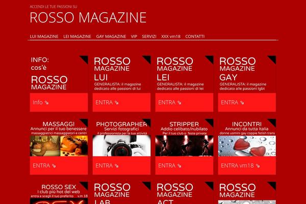 rossomagazine.com site used Fluxipress