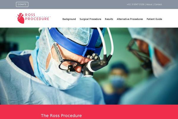 rossprocedure.com.au site used Rossprocedure