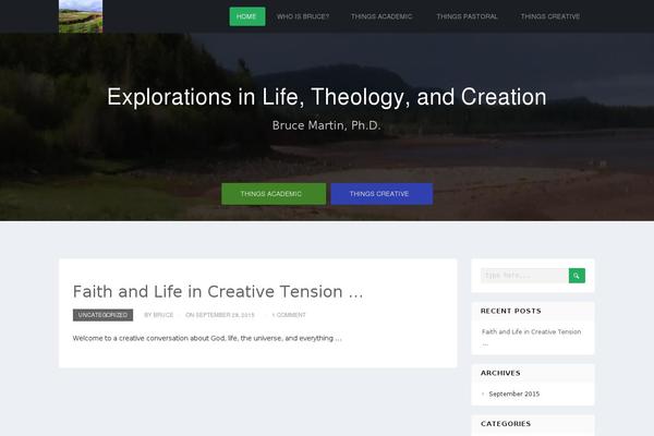 Cannyon theme site design template sample