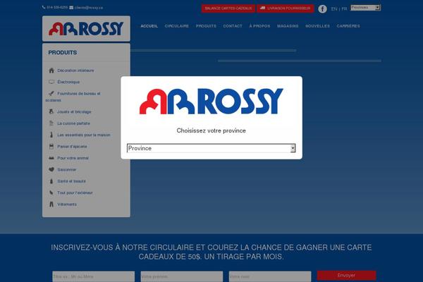 rossy.ca site used Rossy
