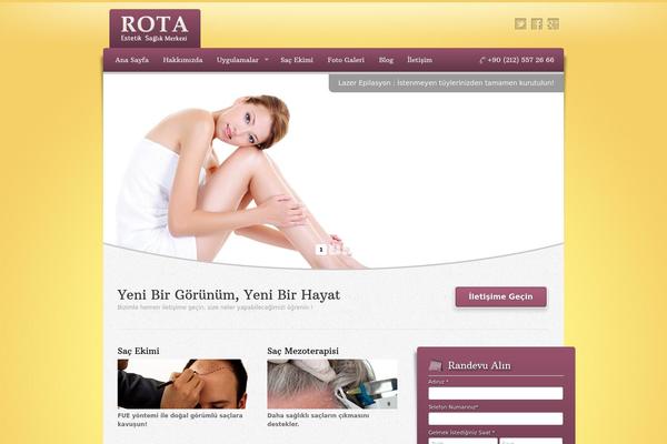 rotaestetik.com site used Estetik