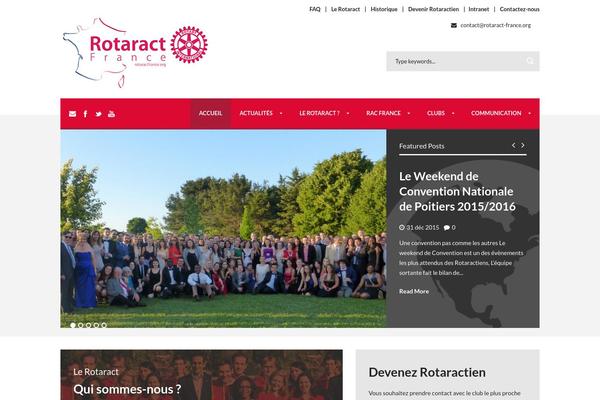 rotaractfrance.org site used Charity Hub v1.05