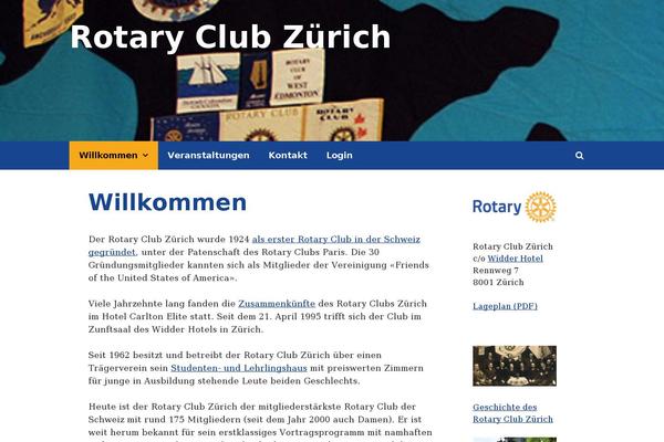 rotary-zuerich.ch site used Generatepress-rotary