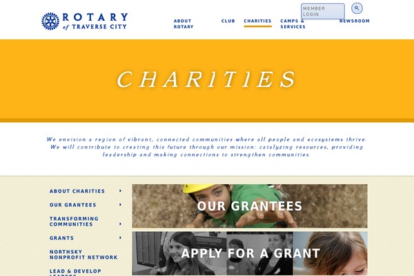 rotarycharities.org site used Tcrc