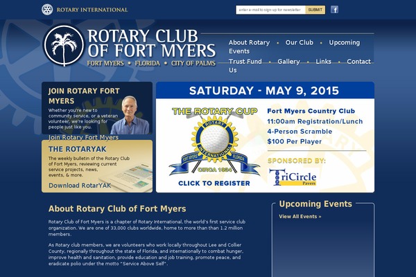 rotaryfortmyers.org site used Remobile Pro