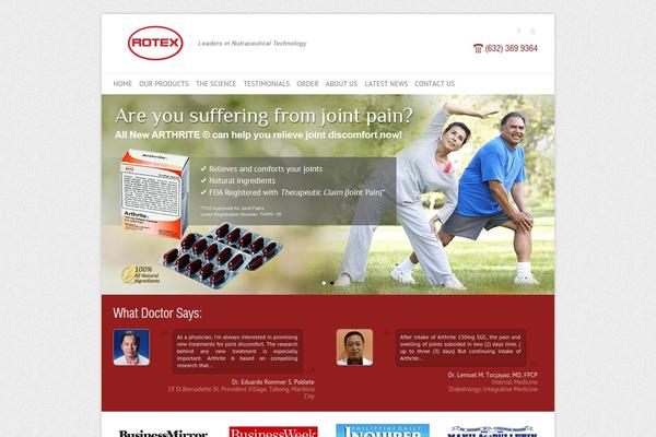 rotexhealthcare.com site used Rotex