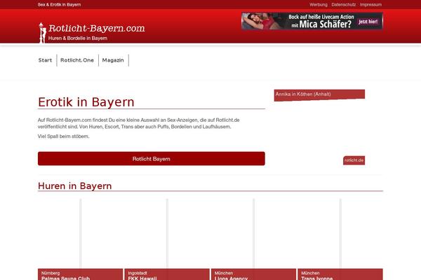 rotlicht-bayern.com site used Datingtheme