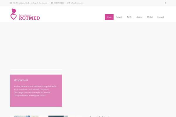 MediCenter theme site design template sample