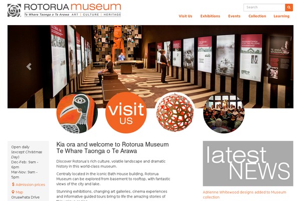rotoruamuseum.co.nz site used Rotoruamuseum